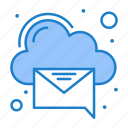 cloud, mail, recieved, message