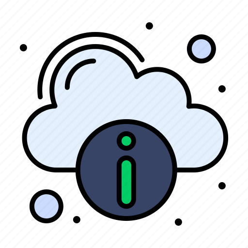 Cloud, info, server, up icon - Download on Iconfinder