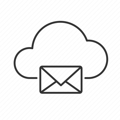 Cloud, message, email, envelope, computing, mail icon - Download on Iconfinder