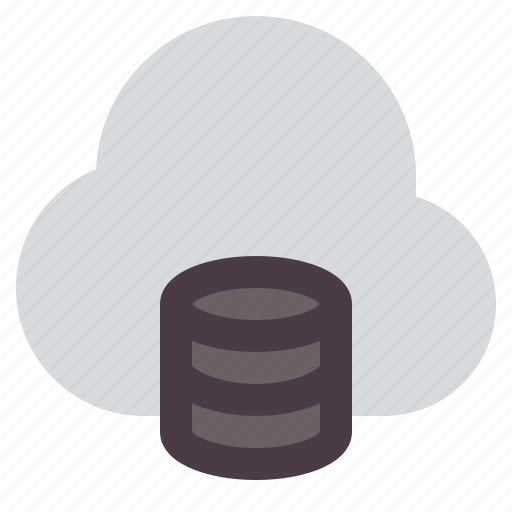 Cloud, database, cloud database, cloud technology, cloud computing, cloud server, cloud base icon - Download on Iconfinder