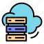 cloud, computing, database, storage, server, hosting, data 