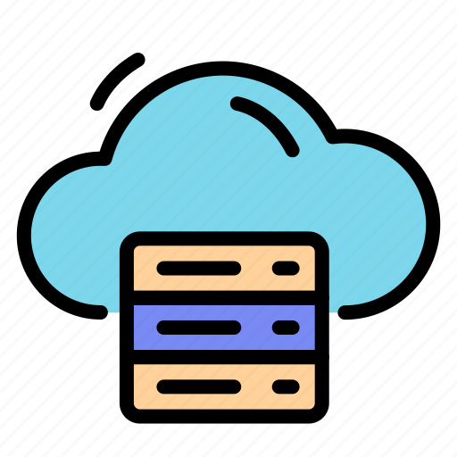 Cloud, computing, database, server, storage, hosting, data icon - Download on Iconfinder