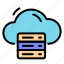 cloud, computing, database, server, storage, hosting, data 
