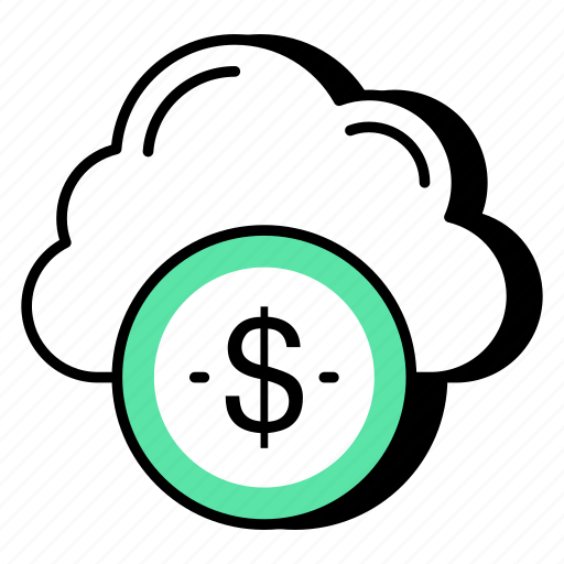 Cloud earning, cloud money, cloud cash, cloud investment, cloud economy icon - Download on Iconfinder