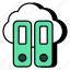 cloud folders, cloud binders, cloud books, cloud document, cloud archive 
