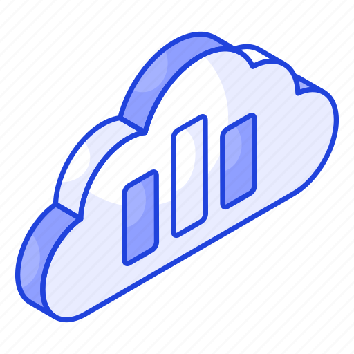 Cloud, analysis, analytics, statistics, stats, technology, computing icon - Download on Iconfinder