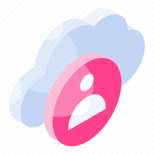 Cloud, user, service, provider, personal, computing, hosting icon - Download on Iconfinder