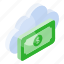 cloud, money, earnings, payment, currency, investment, finance 