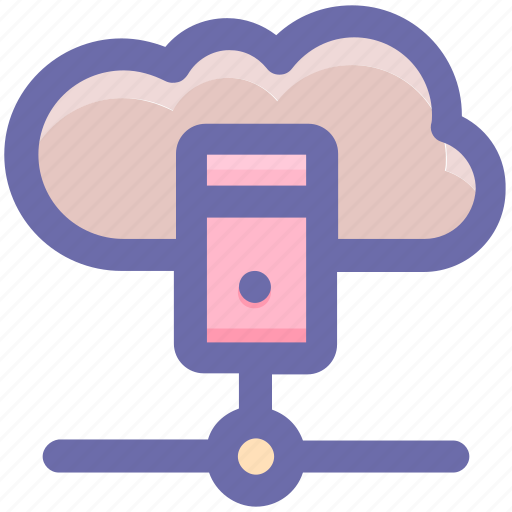 Cloud, cloud computing, cloud data, database, server, servers, storage icon - Download on Iconfinder