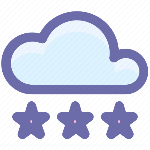 Cloud, cloud ice, ice, snow, weather, winter icon - Download on Iconfinder