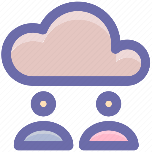 Cloud computing, cloud internet connectivity, cloud internet usage, cloud internet users, cloud network icon - Download on Iconfinder