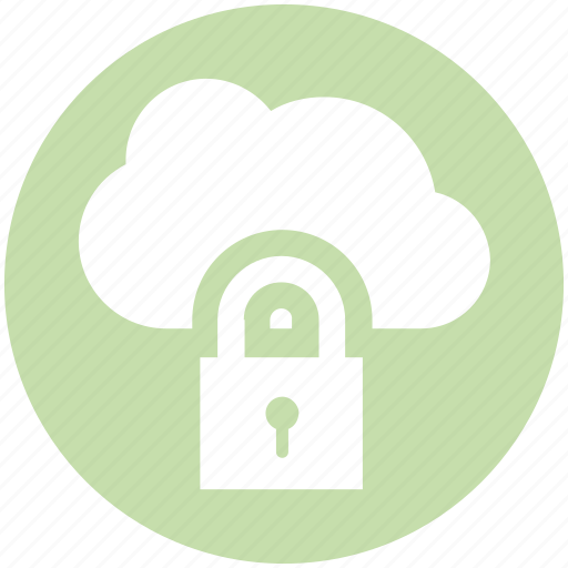 .svg, cloud network safety, cloud networking safety, cloud security, internet security, internet security padlock, locked internet icon - Download on Iconfinder