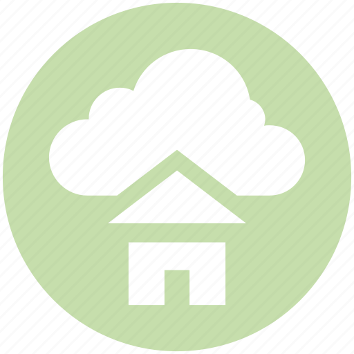 .svg, cloud and hut, cloud computing home, cloud network server, cloud server, home and dream cloud, internet cloud technology icon - Download on Iconfinder