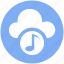 .svg, cloud and music note, cloud music concept, cloud with music sign, music cloud, music note, musical cloud 