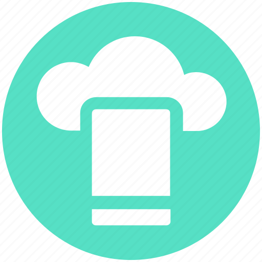 .svg, cloud computing, cloud computing concept, cloud on screen, cloud storage, cloud tablet, cloud technology icon - Download on Iconfinder