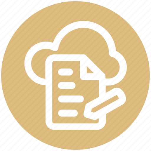 .svg, cloud, cloud page, document, page, paper, storage icon - Download on Iconfinder