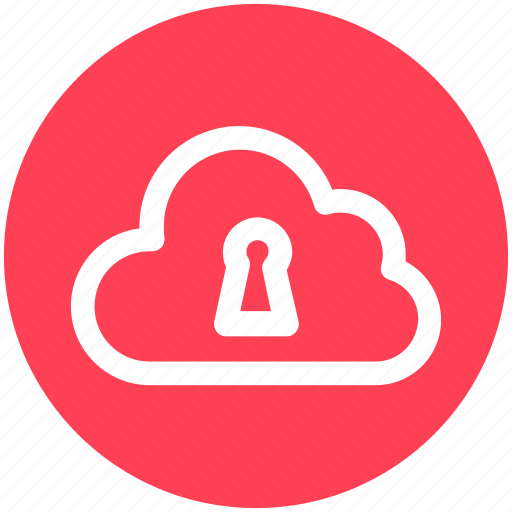 .svg, cloud computing, cloud internet security, cloud key hole, cloud technology concept, cloud with key hole, document icon - Download on Iconfinder