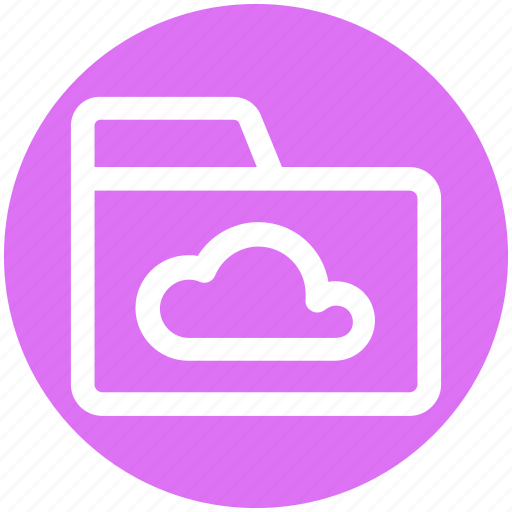 .svg, cloud, cloud computing, cloud folder, files, folder, storage icon - Download on Iconfinder