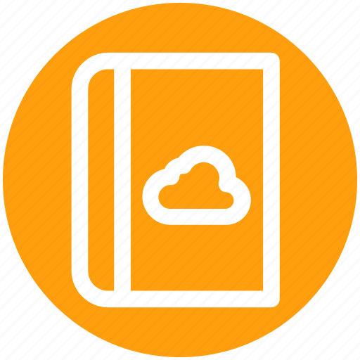 .svg, address book, book, cloud, cloud computing, phone directory, telephone directory icon - Download on Iconfinder