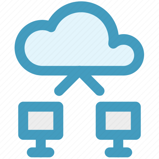 Cloud, cloud computing, cloud networking, networking, system, technology icon - Download on Iconfinder