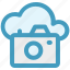 camera, cloud, image, multimedia, photo, picture icon 