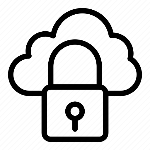 Cloud, lock, private, protection icon - Download on Iconfinder