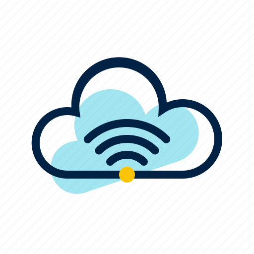 Cloud, cloud computing, computing, network, wifi icon - Download on Iconfinder