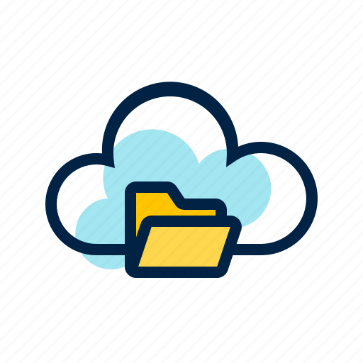 Cloud, cloud computing, computing, file, folder icon - Download on Iconfinder