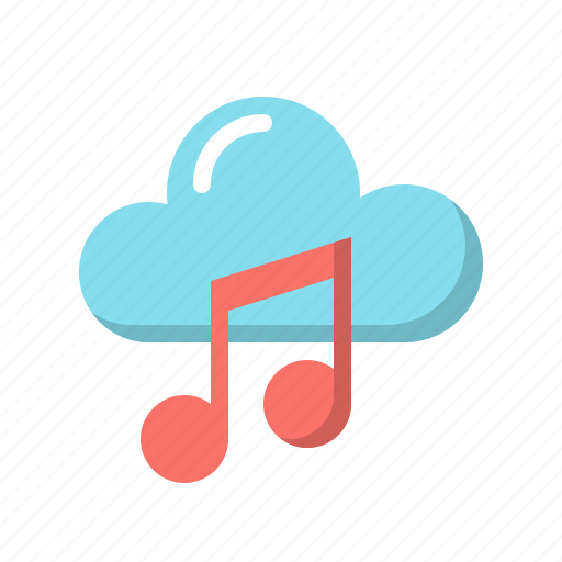 Cloud, cloud computing, computing, music icon - Download on Iconfinder