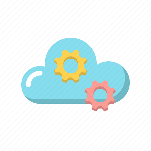 Cloud, cloud computing, computing, setting icon - Download on Iconfinder