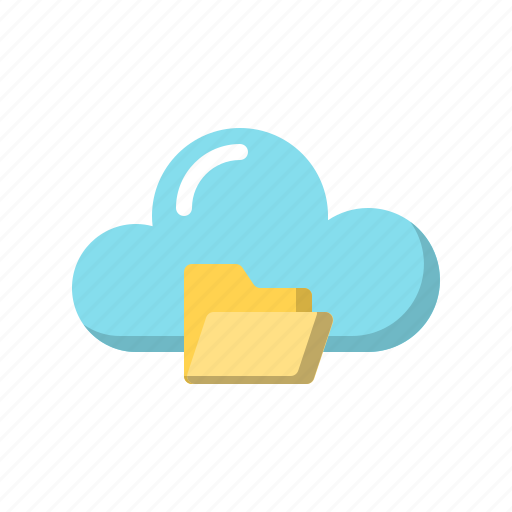 Cloud, cloud computing, computing, file, folder icon - Download on Iconfinder