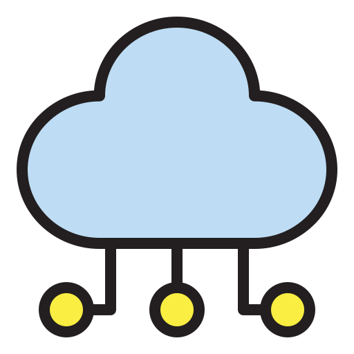 Cloud, communication, connection, distributed, interaction, internet, network icon - Free download