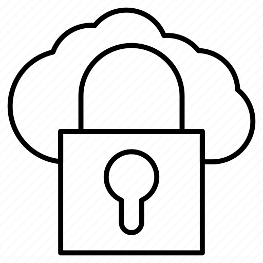 Cloud, lock, private, protection icon - Download on Iconfinder