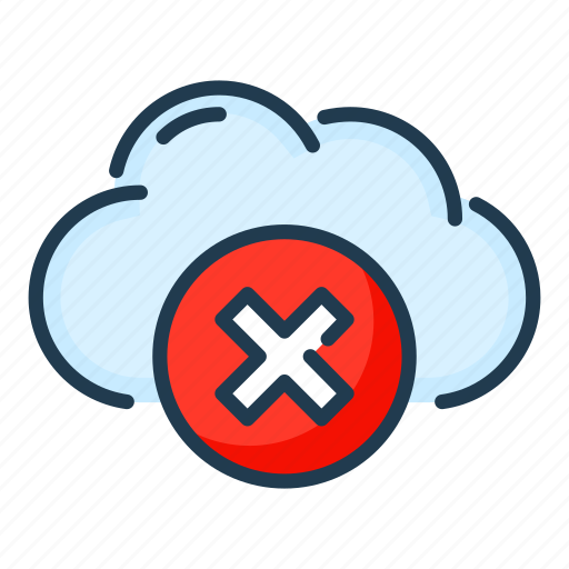 Cloud, delete, network, remove, service, storage icon - Download on Iconfinder