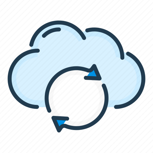 Backup, change, cloud, network, refresh, service, update icon - Download on Iconfinder