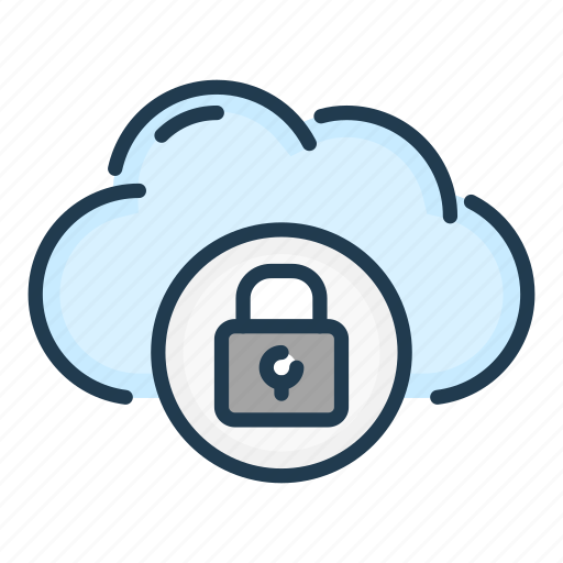 Access, cloud, lock, network, password, service icon - Download on Iconfinder