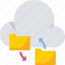 cloud, exchanging, file transfering, sharing, copy files