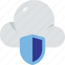 cloud, computing, data secure, security, shield