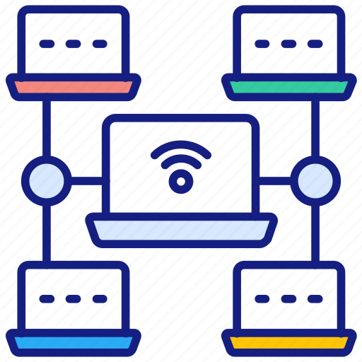 Local, network, area, lan, computer, wireless icon - Download on Iconfinder