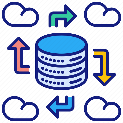 Cloud, data, infrastructure, service, server, storage icon - Download on Iconfinder