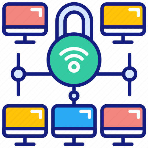 Vpn, network, security, remote, access, virtual, private icon - Download on Iconfinder