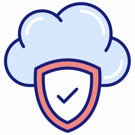 Data, safety, cloud, policy, protection, security, shield icon - Download on Iconfinder