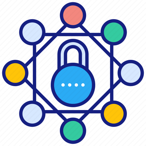 Network, security, safe, data, encryption, vpn icon - Download on Iconfinder