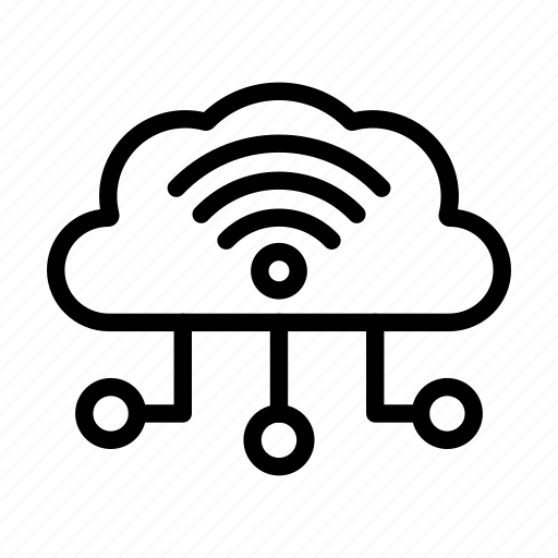 Cloud service, cloud, cloud-computing, wifi, service icon - Download on Iconfinder