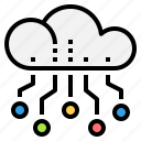 cloud, technology, data, storage, download, share, sharing, arrow, down