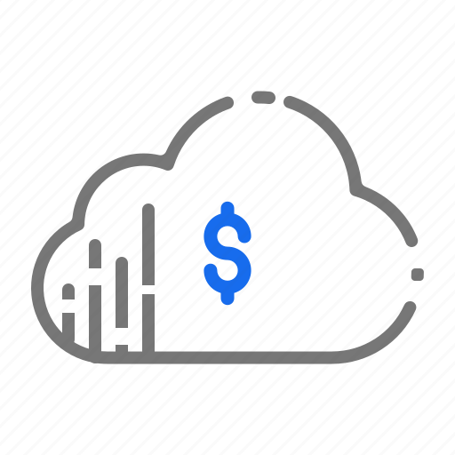 Cloud, currency, funding, money, payment, services, subscription icon - Download on Iconfinder