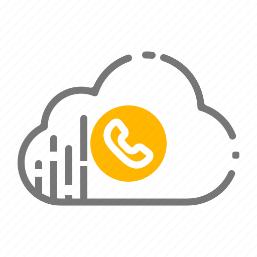 Call, cloud, computing, contacts, phone, services, storage icon - Download on Iconfinder