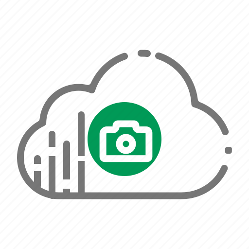 Camera, cloud, media, server, services, storage icon - Download on Iconfinder