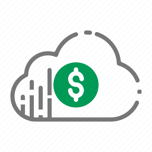 Cloud, currency, funding, money, payment, services, subscription icon - Download on Iconfinder