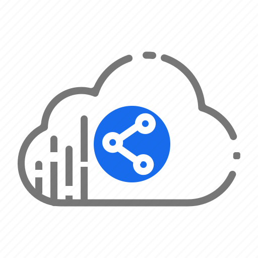 Cloud, computing, network, services, share, storage icon - Download on Iconfinder